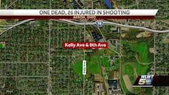 Overnight shooting in Akron street kills 1 man and wounds 26 other people, news reports say