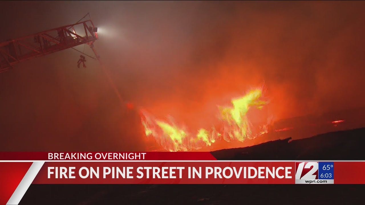 Crews respond to fire at 2 Providence homes