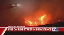 Crews respond to fire at 2 Providence homes