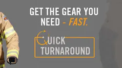 The new FXR Express and FXM Express lines offering premium turnout gear shipped in just five-10 business days.