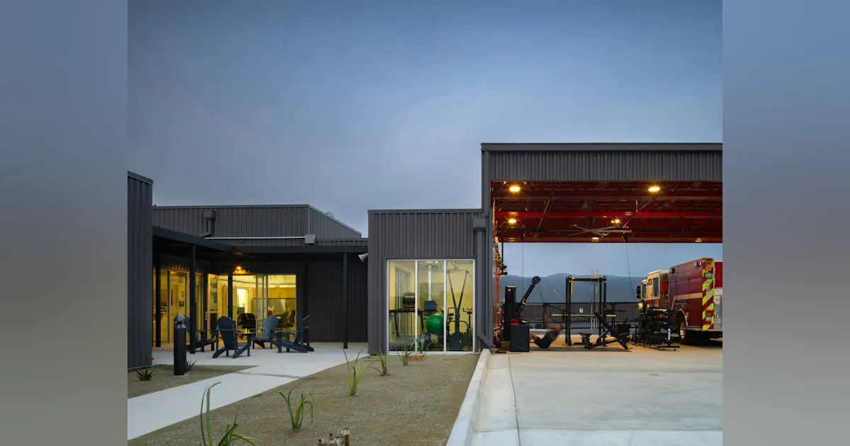 Modular Construction Fire A Modular, Interim Fire Station | Firehouse