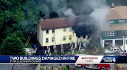 Etna fire, extensive damage under investigation