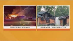 8 people displaced after Winston-Salem house fire