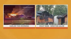 8 people displaced after Winston-Salem house fire