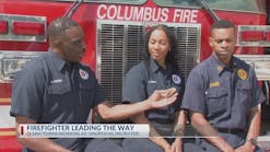 Columbus firefighter celebrates Father&apos;s Day with his children working by his side