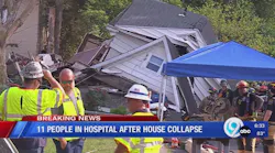 11 People in Hospital After House Collapse: 6-19-24
