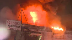 Firefighters battle 3-alarm fire in Brockton