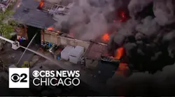 Second massive fire in 24 hours breaks out on Chicago's West Side