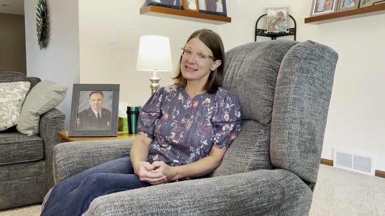 Cedar Falls Widow Fights for Policy Change after Fire Captain's LODD Death