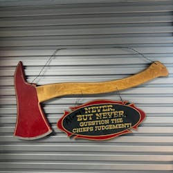 Joy Beth Cottle says something about the imperative that was noted originally on this sign—“Never but never”—grinds her gears Joy Beth Cottle says something about the imperative that was noted originally on this sign—“Never but never”—grinds her gears