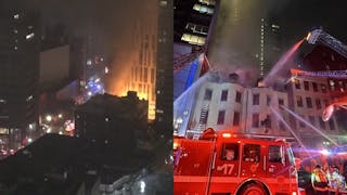 Massive Blaze in Historic Boston Building Battled  | Firehouse