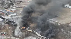 Sensor failed to catch burning rail bearing suspected in East Palestine train derailment, NTSB says