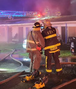 When a fireground commander aide joins the fireground commander (FGC) for ongoing size-up, that person serves as an additional set of eyes to contribute to the evaluation of results of the fire attack and can serve as a runner to collect additional information that’s remote from the FGC’s location. When a fireground commander aide joins the fireground commander (FGC) for ongoing size-up, that person serves as an additional set of eyes to contribute to the evaluation of results of the fire attack and can serve as a runner to collect additional information that’s remote from the FGC’s location.