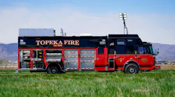 SVI built this walk-thru hazardous materials unit for the Topeka, KS, Fire Department on a Spartan Metrostar chassis.