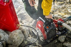 The MARK-3 Watson Edition pump by WATERAX is a symbol of reliability and performance in wildland firefighting. The MARK-3 Watson Edition pump by WATERAX is a symbol of reliability and performance in wildland firefighting.