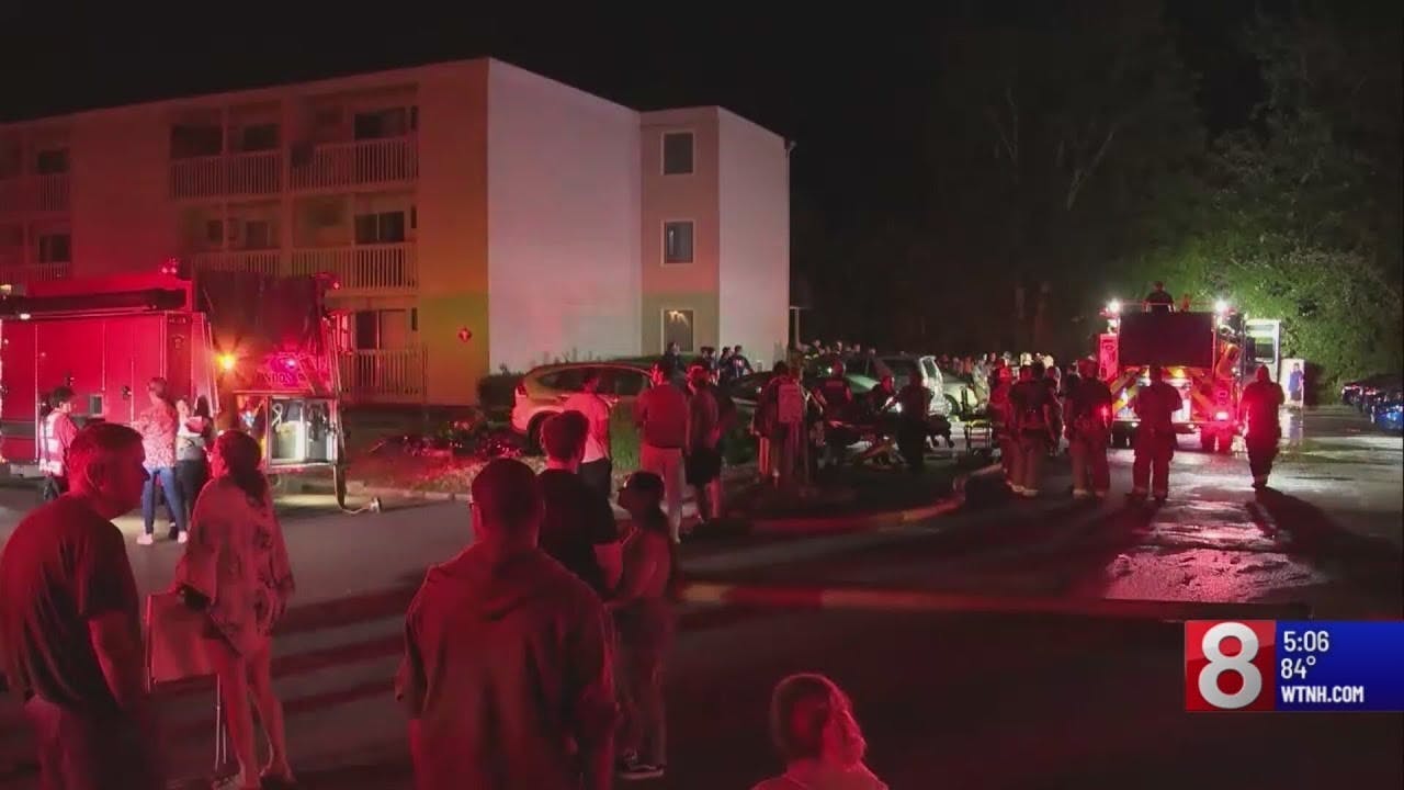 Firefighters Rescue Residents from New London Apartment Fire