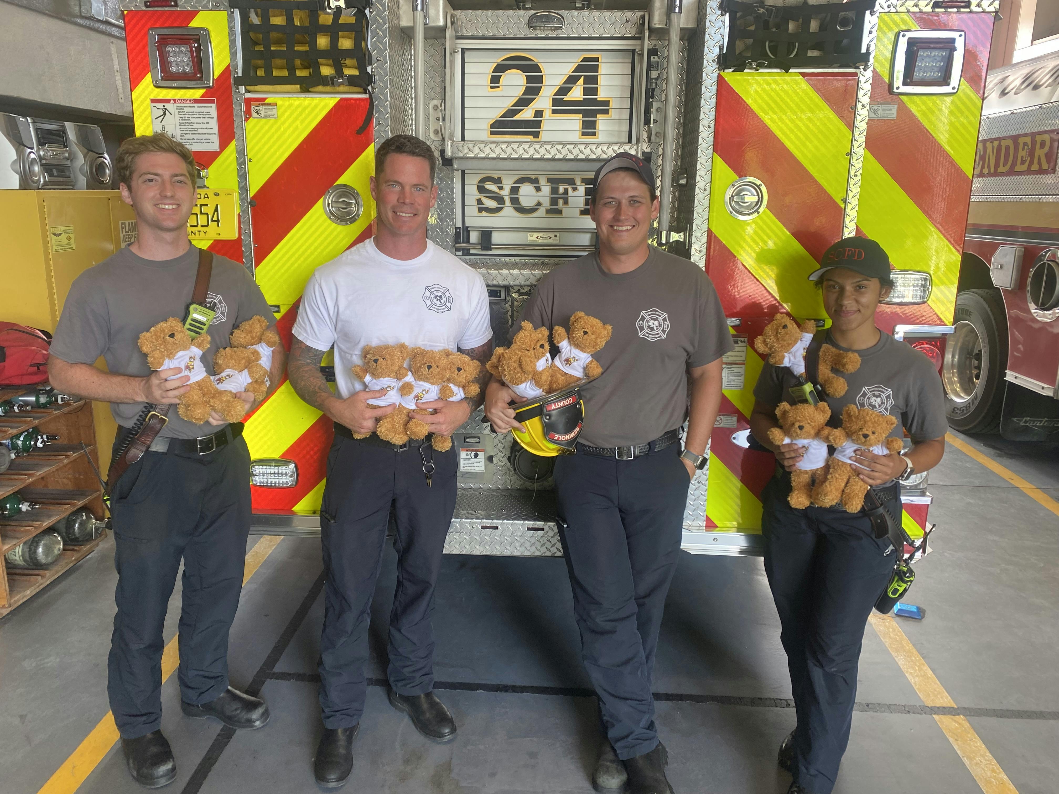 Comfort bears help sooth traumatized children during emergencies and while caring for older adults with Alzheimer&rsquo;s or dementia.