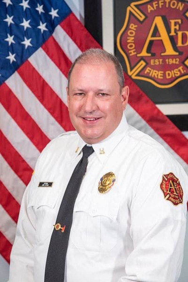 Affton Fire Protection District Capt. Jim Cova