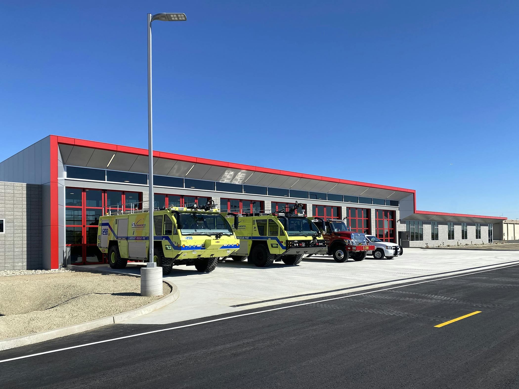 Sacramento Airport ARFF_s_elevation_app_bays