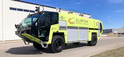 Bill and Hillary Clinton National Airport in Little Rock, AR, has taken delivery of three new Oshkosh Airport Products Striker® 4x4 Aircraft Rescue and Fire Fighting vehicles. Bill and Hillary Clinton National Airport in Little Rock, AR, has taken delivery of three new Oshkosh Airport Products Striker® 4x4 Aircraft Rescue and Fire Fighting vehicles.