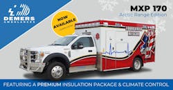 The innovative HVAC system can now be integrated into the Demers MXP 170 Type 1 ambulance and is still available on the MXP 153 Type I model. The innovative HVAC system can now be integrated into the Demers MXP 170 Type 1 ambulance and is still available on the MXP 153 Type I model.