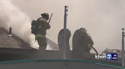 Three-alarm fire at old Kia Dealership extinguished
