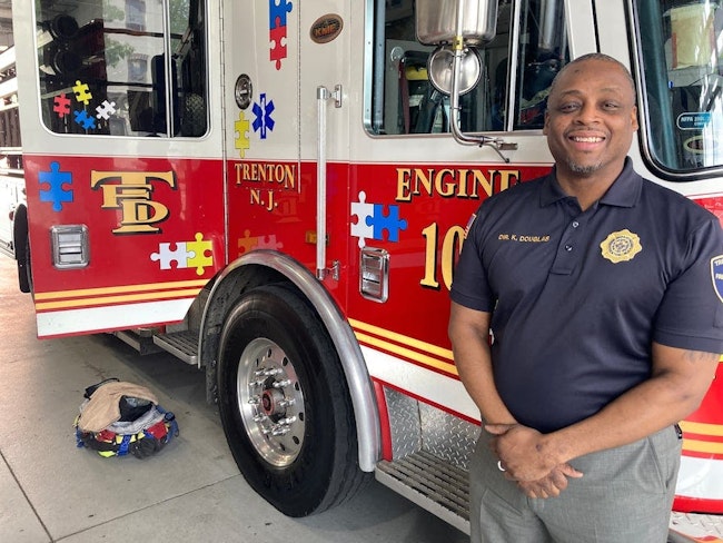Trenton Fire Director Kenneth Douglas