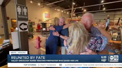 Glendale fire captain receiving cancer treatment from nurse whose life he helped save decades ago