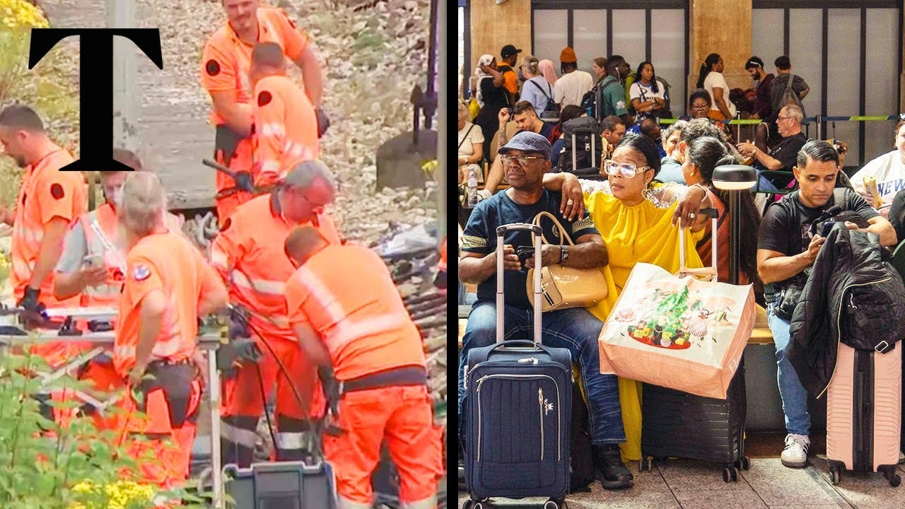 Passengers stranded after attack on France rail network