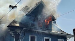 The ceiling level that’s above the windows in the dormer of this house created a void that was well charged with fire. Consider your ability to create that gable opening to allow for smoke and fire to ventilate more quickly and higher. The ceiling level that’s above the windows in the dormer of this house created a void that was well charged with fire. Consider your ability to create that gable opening to allow for smoke and fire to ventilate more quickly and higher.