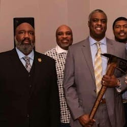 Birmingham Fire and Rescue Chief Cory D. Moon, right, donated a kidney to his brother, Rodney, left. Birmingham Fire and Rescue Chief Cory D. Moon, right, donated a kidney to his brother, Rodney, left.