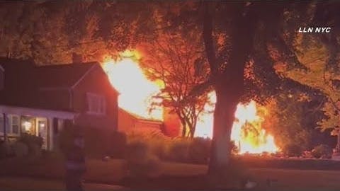'Like a car exploded:' Westfield residents hear loud boom; house catches on fire