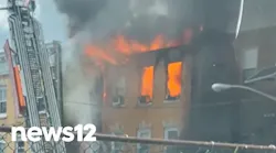 Mayor: Massive Passaic fire leaves dozens displaced; building partially collapsed | News 12