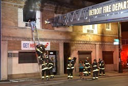 Among numerous structure fires on that night, Truck 13 pulled up on this one and asked for the first alarm. (A fire alarm hadn’t dispatched yet.) The two-story, brick residence was fully involved, with exposures on the B and D sides. Among numerous structure fires on that night, Truck 13 pulled up on this one and asked for the first alarm. (A fire alarm hadn’t dispatched yet.) The two-story, brick residence was fully involved, with exposures on the B and D sides.