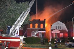 Among numerous structure fires on that night, Truck 13 pulled up on this one and asked for the first alarm. Among numerous structure fires on that night, Truck 13 pulled up on this one and asked for the first alarm.