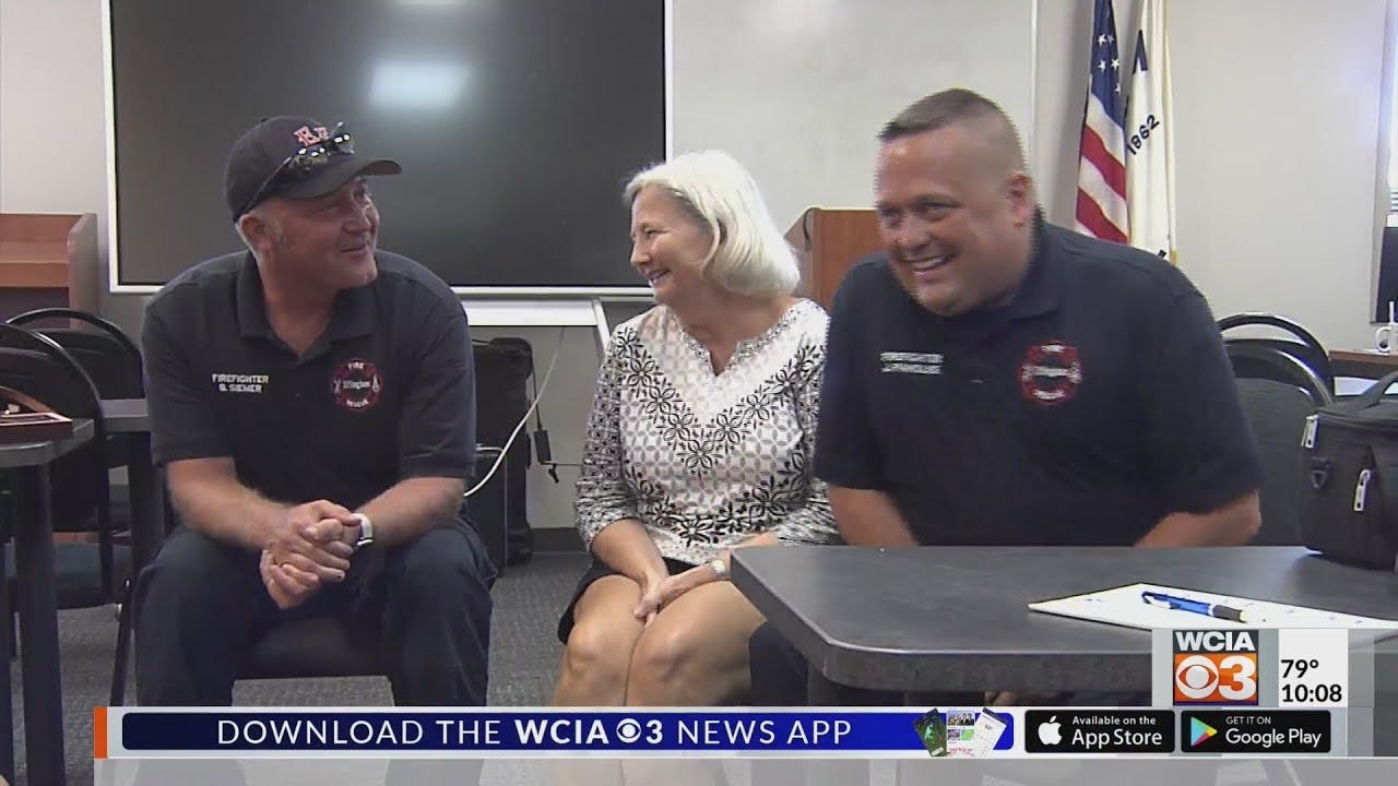 'I should have died': Missouri woman connects with Effingham firefighters who saved her life in Teut