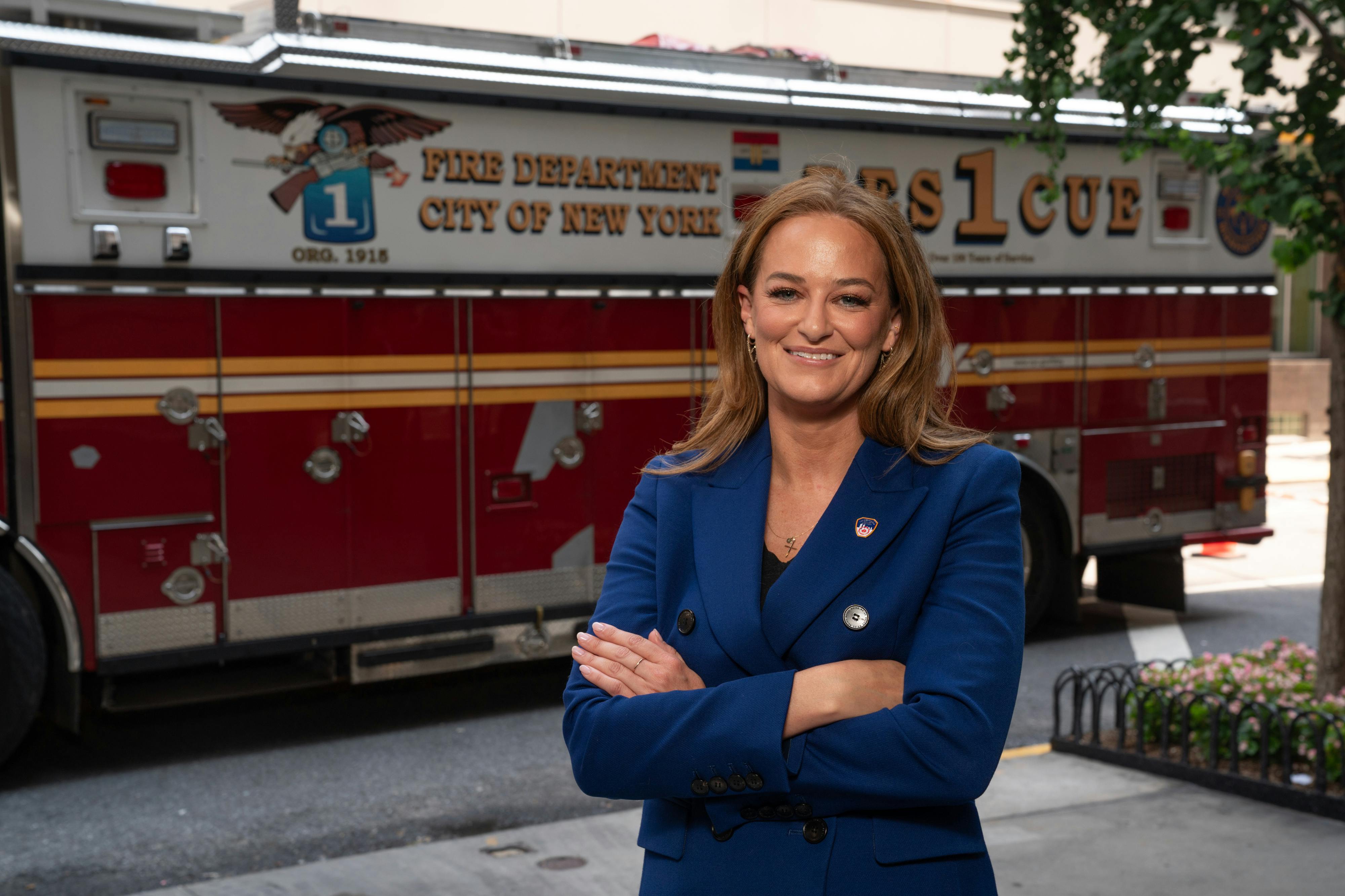 Laura Kavanaugh left the FDNY Wednesday, after a 10-year career in various roles before becoming fire commissioner.