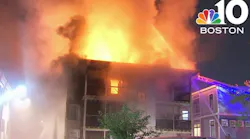 Chelsea apartment fire forces dozens out of their homes