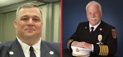 Chief C. Reid Vaughan (l.) and Chief Randy Royal have been named this year’s recipients. Chief C. Reid Vaughan (l.) and Chief Randy Royal have been named this year’s recipients.