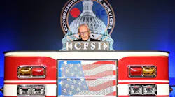 U.S. Rep. Bill Pascrell addresses fire and emergency services personnel at a recent dinner in Washington, D.C.