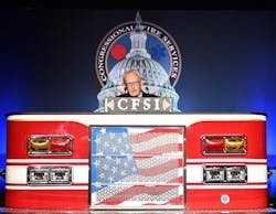 U.S. Rep. Bill Pascrell addresses fire and emergency services personnel at a recent dinner in Washington, D.C. U.S. Rep. Bill Pascrell addresses fire and emergency services personnel at a recent dinner in Washington, D.C.