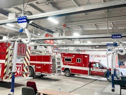 As the department’s first exhaust removal system, this installation proved to be a critical step in protecting Prairie Township’s firefighters from the dangers of diesel exhaust fumes. As the department’s first exhaust removal system, this installation proved to be a critical step in protecting Prairie Township’s firefighters from the dangers of diesel exhaust fumes.