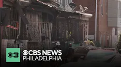 Man arrested, 23 people displaced after fire spreads to multiple rowhomes in Kensington