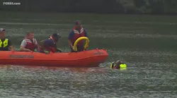 Waterbury firefighters conduct water rescue training