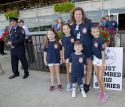 The stair climbs are not just for firefighters. Family members, friends and people who just want to pay their respects are invited to take part, as well. The stair climbs are not just for firefighters. Family members, friends and people who just want to pay their respects are invited to take part, as well.