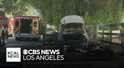 Los Angeles Firefighters Injured in Vehicle Explosion
