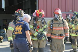 Technician Cathy McCray from Loudon County, VA, teaches a group of new campers this summer. Technician Cathy McCray from Loudon County, VA, teaches a group of new campers this summer.