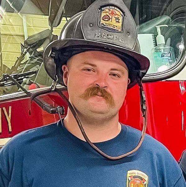 Patuxent River Firefighter Brice Trossbach
