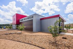 Aldine Fire & Rescue Fire Station 41 opened in January 2022. Aldine Fire & Rescue Fire Station 41 opened in January 2022.