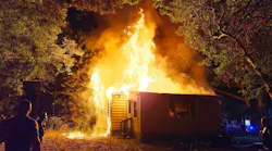 Brick Township Firefighters Battle Fire in Home
